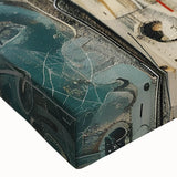 Expressive Brutalist Wall Art | Abstract Geometric Industrial Design Canvas