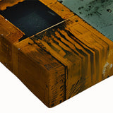 Bold Brutalist Wall Art | Geometric Abstract Industrial Design Canvas