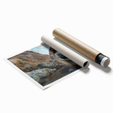 Brutalist Industrial Art | Natural Fusion with Abstract Concrete Sculpture