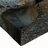 Brutalist Industrial Art | Natural Fusion with Abstract Concrete Sculpture