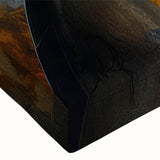 Industrial Brutalist Wall Art | Abstract Circular Geometric Metal Design