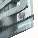 Minimalist Brutalist Wall Art | Geometric Concrete Architectural Design