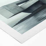 Minimalist Brutalist Wall Art | Geometric Concrete Architectural Design