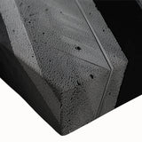 Black and White Brutalist Wall Art | Geometric Architectural Concrete Design