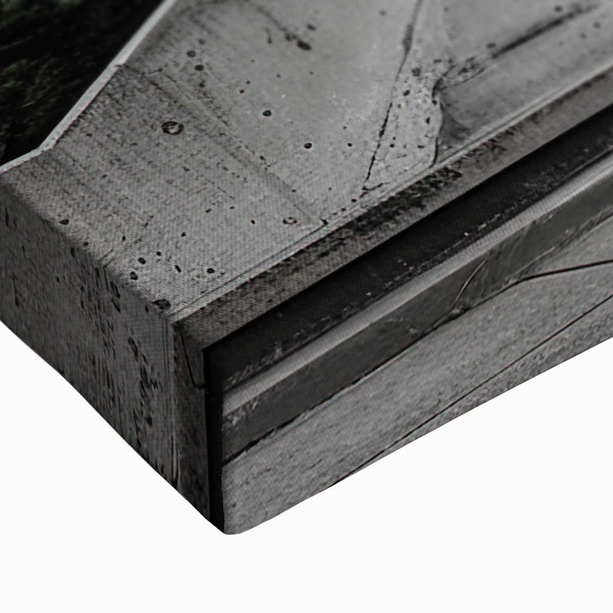 Brutalist Wall Art | Geometric Concrete Structure | Industrial Design Print
