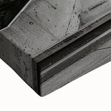 Brutalist Wall Art | Geometric Concrete Structure | Industrial Design Print