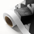 Geometric Brutalist Wall Art | Concrete Architecture in Monochrome