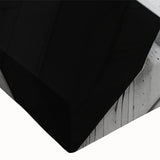 Geometric Brutalist Wall Art | Concrete Architecture in Monochrome