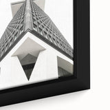 Brutalist Wall Art | Geometric Architectural Structure | Industrial Print