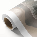 Serene Coastal Wall Art - Aerial Beach-Themed Ocean Print for Nautical Decor