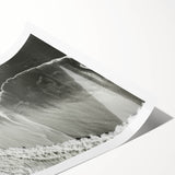 Surfer Coastal Wall Art - Nautical Beach-Themed Ocean Surfing Print Decor