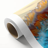 Nautical Decor – Vibrant Ocean Wave Coastal Wall Art for Beach Homes