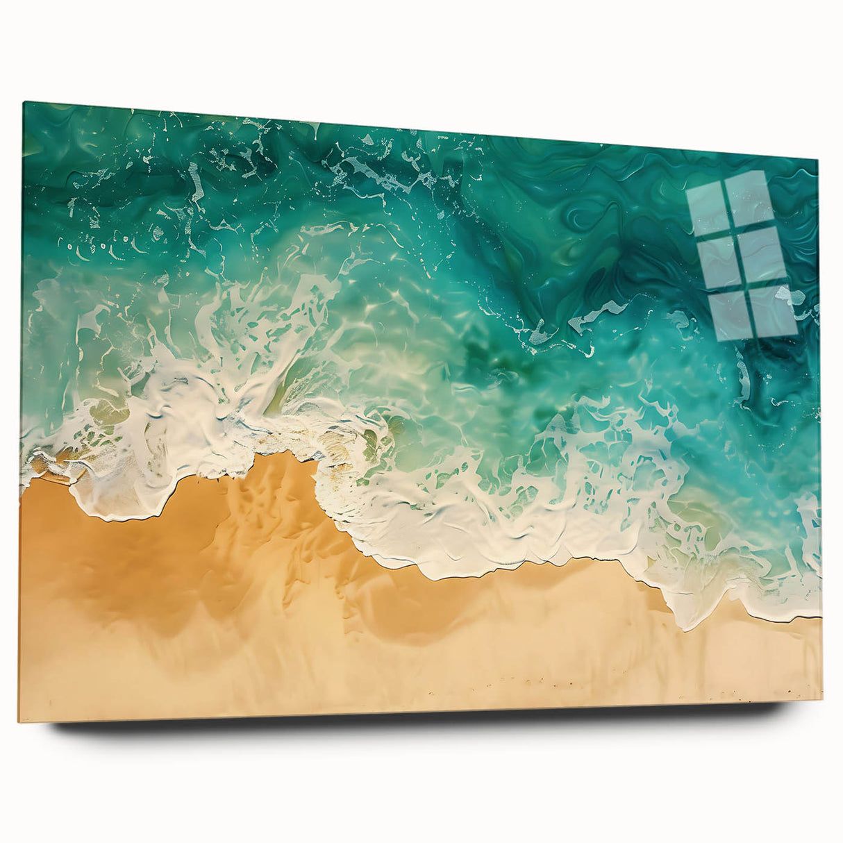 Ocean Breeze Coastal Wall Art – Serene Beach-Themed Decor for Homes