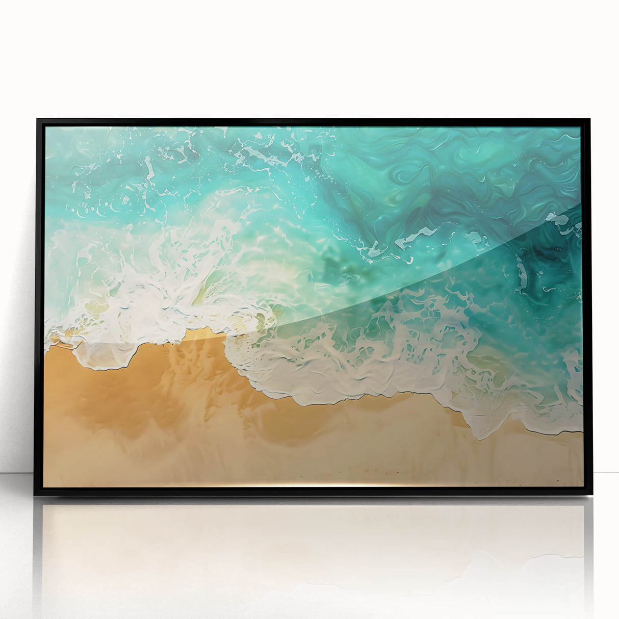 Ocean Breeze Coastal Wall Art – Serene Beach-Themed Decor for Homes