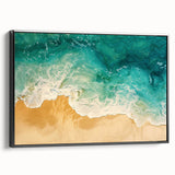 Ocean Breeze Coastal Wall Art – Serene Beach-Themed Decor for Homes