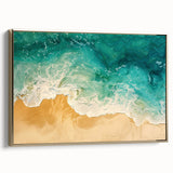 Ocean Breeze Coastal Wall Art – Serene Beach-Themed Decor for Homes