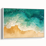 Ocean Breeze Coastal Wall Art – Serene Beach-Themed Decor for Homes