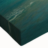 Beach-Themed Art – Sunlit Ocean Waves Coastal Wall Art for Nautical Décor