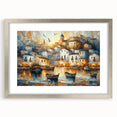 Seaside Village Coastal Wall Art – Nautical Decor for Home Interiors
