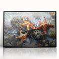 Coastal Wall Art – Starfish Ocean Art Prints for Nautical Home Decor