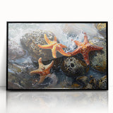 Coastal Wall Art – Starfish Ocean Art Prints for Nautical Home Decor