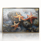 Coastal Wall Art – Starfish Ocean Art Prints for Nautical Home Decor