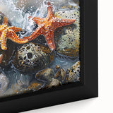 Coastal Wall Art – Starfish Ocean Art Prints for Nautical Home Decor