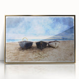 Nautical Decor – Coastal Boat Wall Art for Beach-Themed Living Spaces