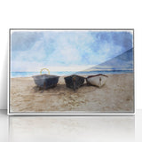 Nautical Decor – Coastal Boat Wall Art for Beach-Themed Living Spaces