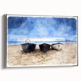 Nautical Decor – Coastal Boat Wall Art for Beach-Themed Living Spaces