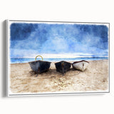 Nautical Decor – Coastal Boat Wall Art for Beach-Themed Living Spaces