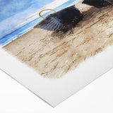 Nautical Decor – Coastal Boat Wall Art for Beach-Themed Living Spaces