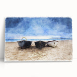 Nautical Decor – Coastal Boat Wall Art for Beach-Themed Living Spaces