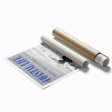 Black and White Surfer Coastal Wall Art - Magazine Style Ocean Print