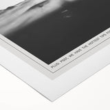 Coastal Wall Art - Surfer in Ocean Waves - Nautical Beach-Themed Print