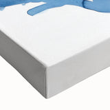 Coastal Wall Art: Blue Coral Illustration - Ocean-Inspired Nautical Print