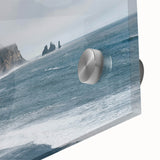 Coastal Wall Art Majestic Ocean Cliffs Beach-Themed Nautical Decor Print