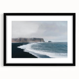 Coastal Wall Art Majestic Ocean Cliffs Beach-Themed Nautical Decor Print