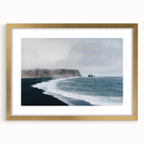 Coastal Wall Art Majestic Ocean Cliffs Beach-Themed Nautical Decor Print
