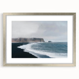 Coastal Wall Art Majestic Ocean Cliffs Beach-Themed Nautical Decor Print