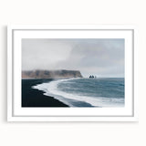 Coastal Wall Art Majestic Ocean Cliffs Beach-Themed Nautical Decor Print