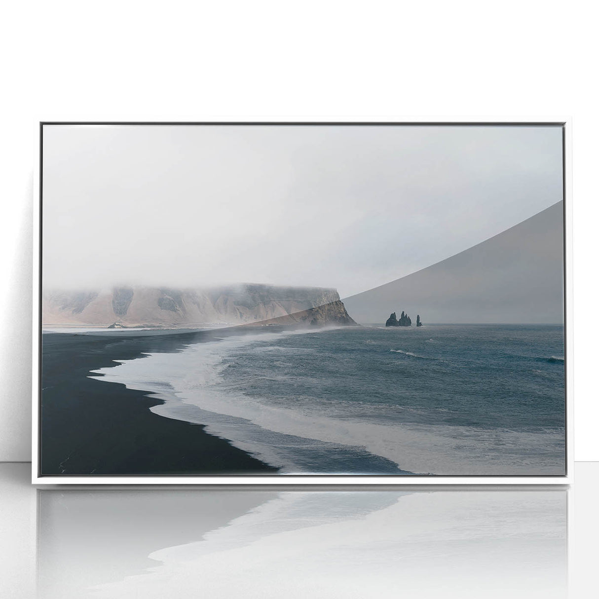 Coastal Wall Art Majestic Ocean Cliffs Beach-Themed Nautical Decor Print