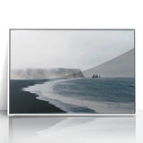 Coastal Wall Art Majestic Ocean Cliffs Beach-Themed Nautical Decor Print