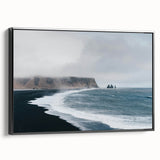 Coastal Wall Art Majestic Ocean Cliffs Beach-Themed Nautical Decor Print