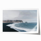 Coastal Wall Art Majestic Ocean Cliffs Beach-Themed Nautical Decor Print