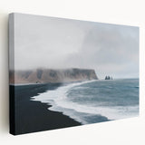 Coastal Wall Art Majestic Ocean Cliffs Beach-Themed Nautical Decor Print