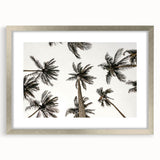 Tropical Palm Tree Wall Art – Coastal Beach-Themed Seaside Print