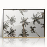 Tropical Palm Tree Wall Art – Coastal Beach-Themed Seaside Print
