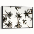 Tropical Palm Tree Wall Art – Coastal Beach-Themed Seaside Print