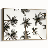 Tropical Palm Tree Wall Art – Coastal Beach-Themed Seaside Print
